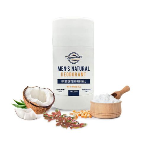 Legendary Men's Care Original Natural aluminum free deodorant