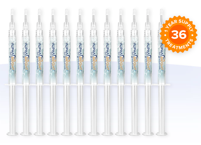Alpha Bright® Gel Refills! 12 Syringes