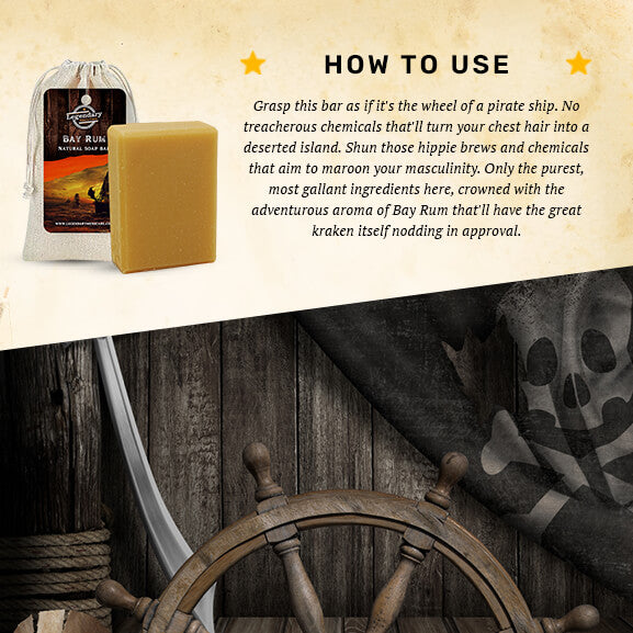 The prefect men's soap for any adventure.