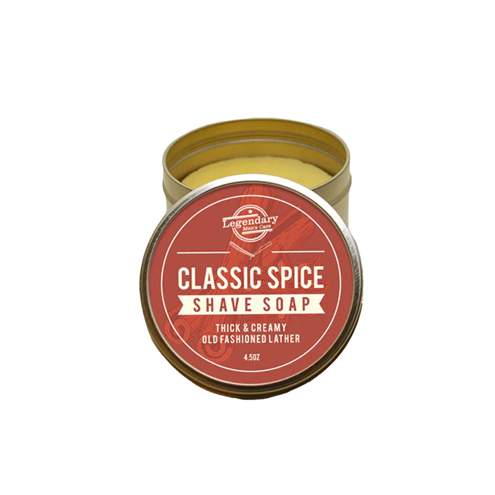 Old fashion classic spice shaving soap for men