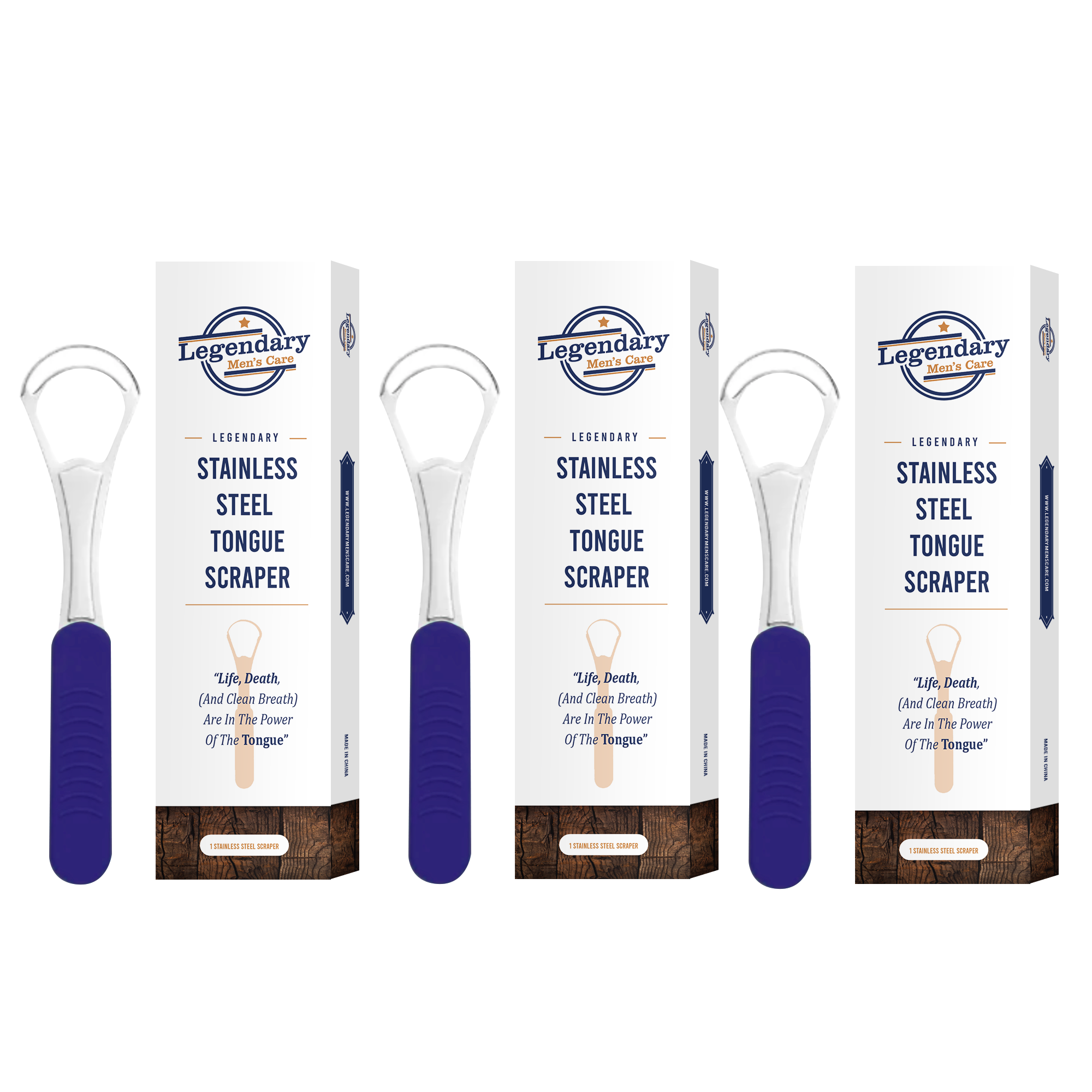 Stainless Steel Tongue Scrapper