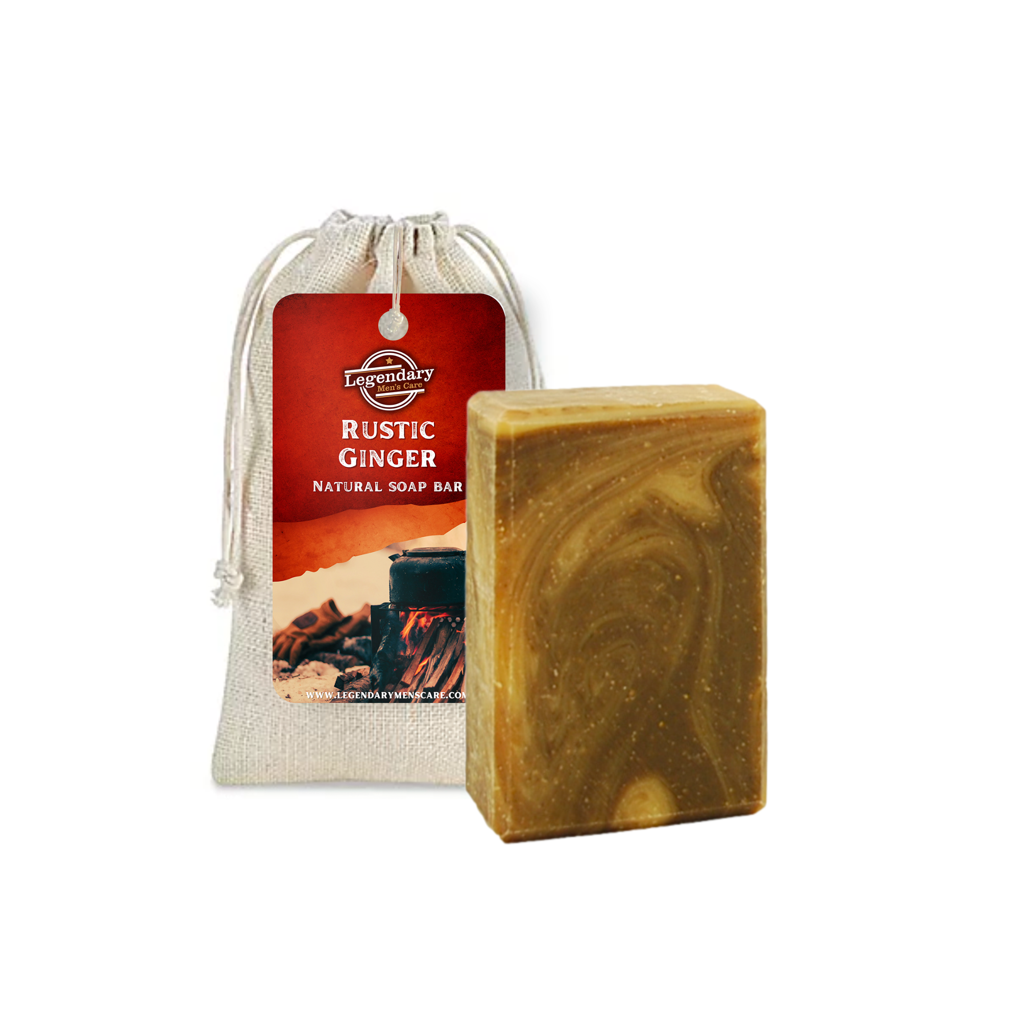 Rustic Ginger Soap Bar
